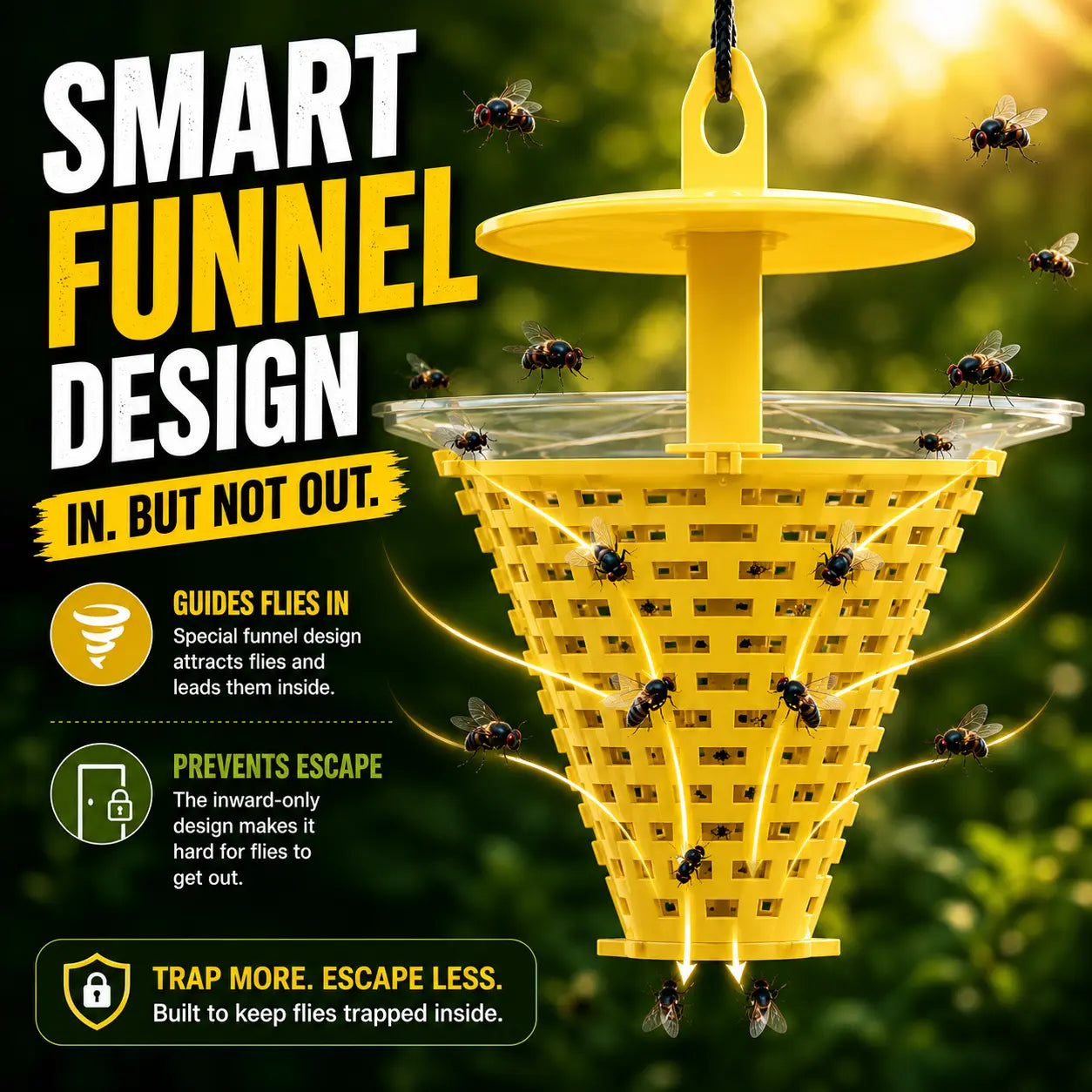 ⚡️Flash Sale｜Outdoor Disposable Hanging Fly Traps (8-Pack)