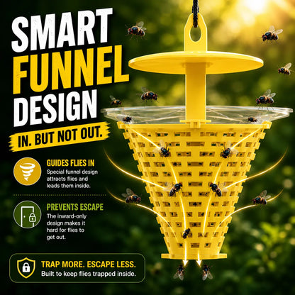 ⚡️Flash Sale｜Outdoor Disposable Hanging Fly Traps (8-Pack)