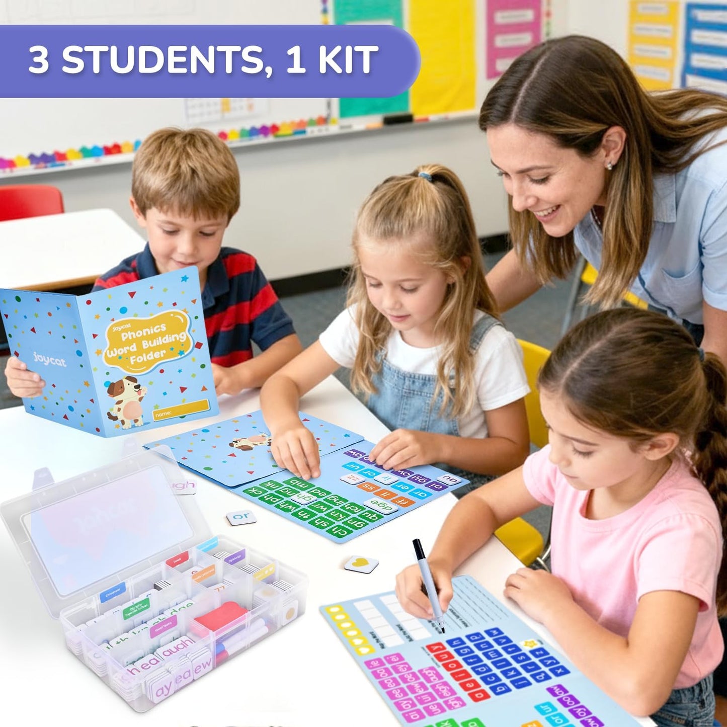📚 Make Phonics Fun | 265-Piece Magnetic Letter Learning Set