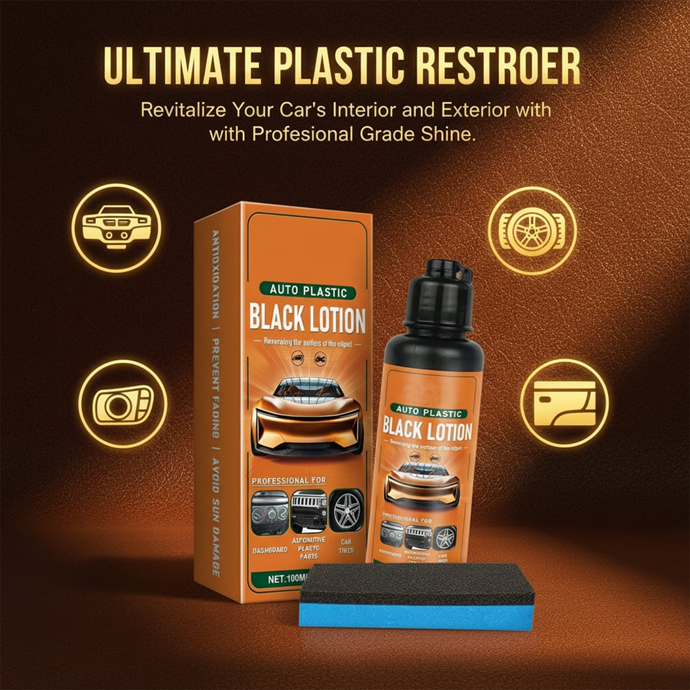 🔥HOT SALE-Automotive Plastic Restorer