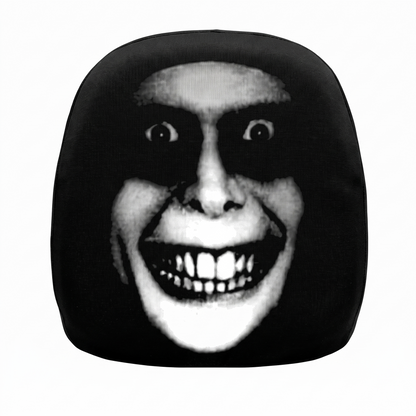 👻 Glowing-Eye Ghost Car Headrest Covers – Universal Scary Seat Protectors