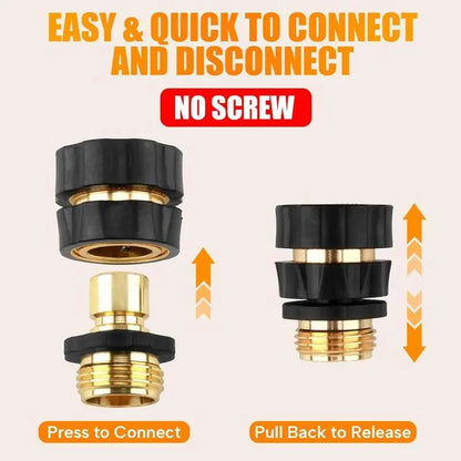 ✨🚿  3/4" Garden Hose Quick Connect Set 💦⚡