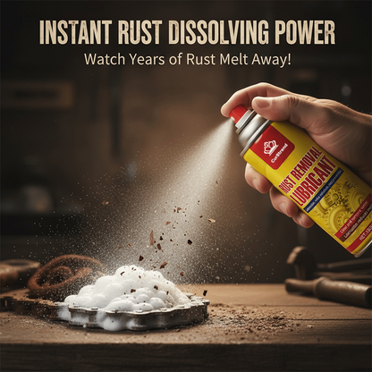 🔥 Stop Rust & Squeaks Fast | Multi-Function Rust Removal Spray 180ML