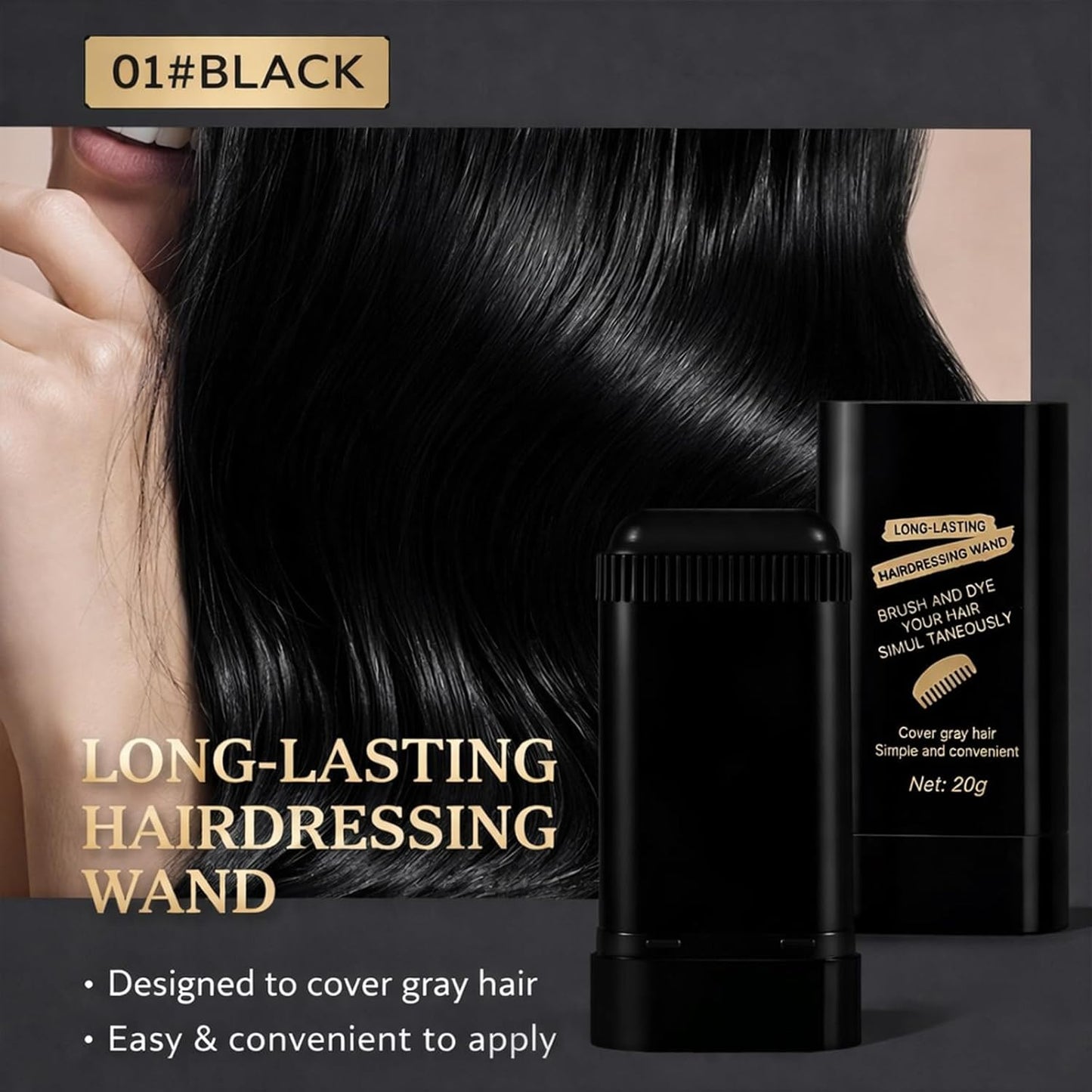 ✨Ultimate Hair Dye Comb | Waterproof Disposable Hair Dye Pen Sweatproof