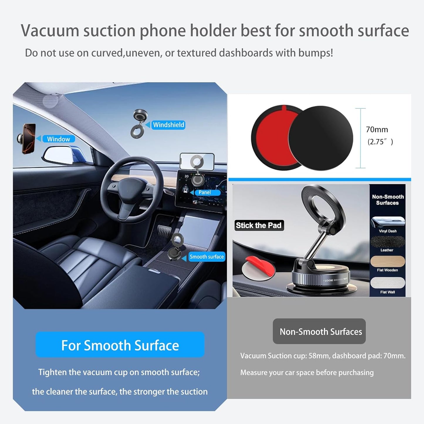 🔥Bestseller｜800+ Sold Daily｜Foldable Magnetic Car Mount