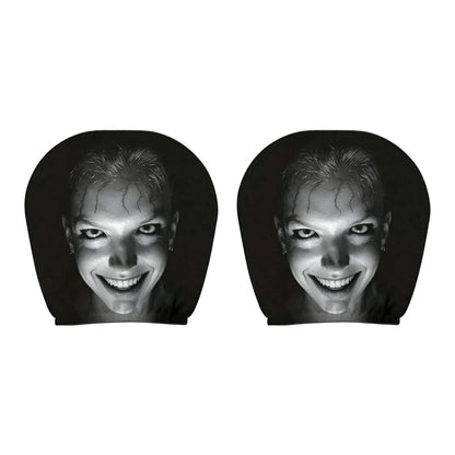 💥New Launch | Quirky Black Skull Car Headrest Cover