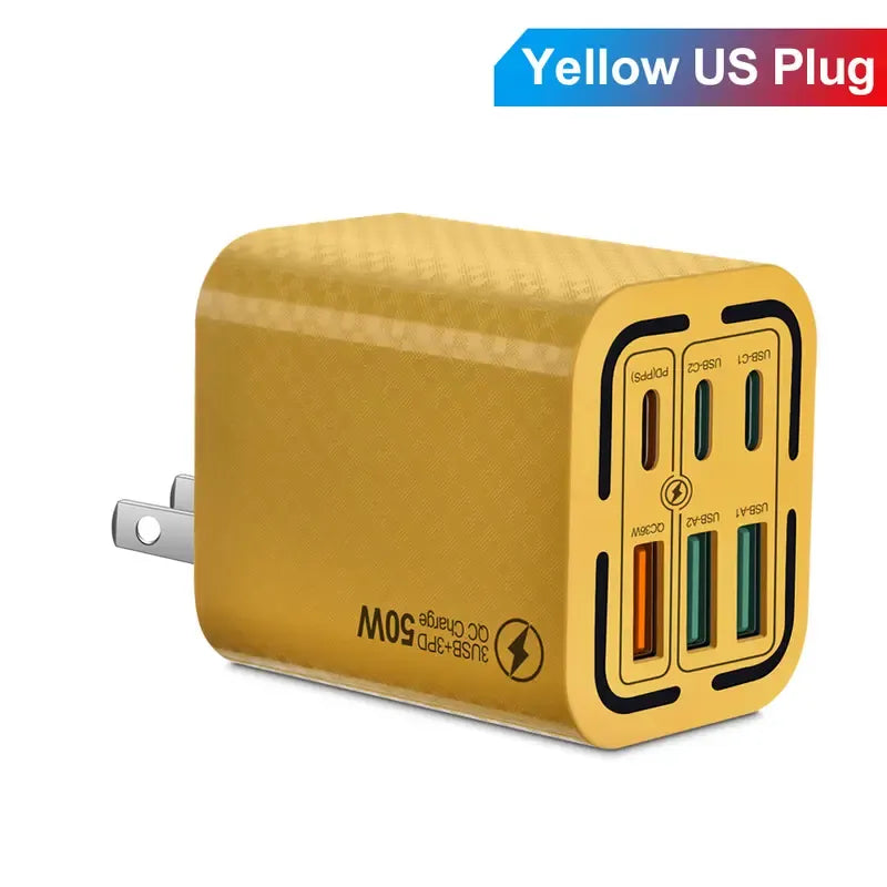 Portable Multi Port Charging Station 50W