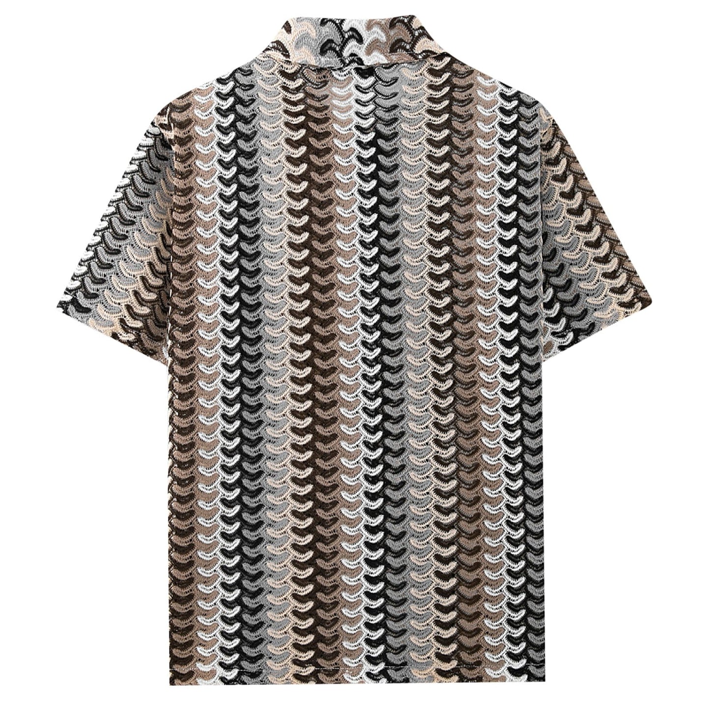 2026 New Summer Men's Knitted Shirt