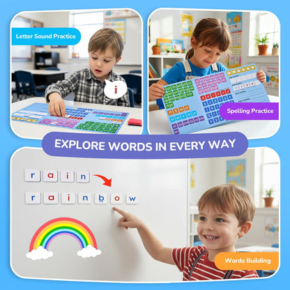 📚 Make Phonics Fun | 265-Piece Magnetic Letter Learning Set