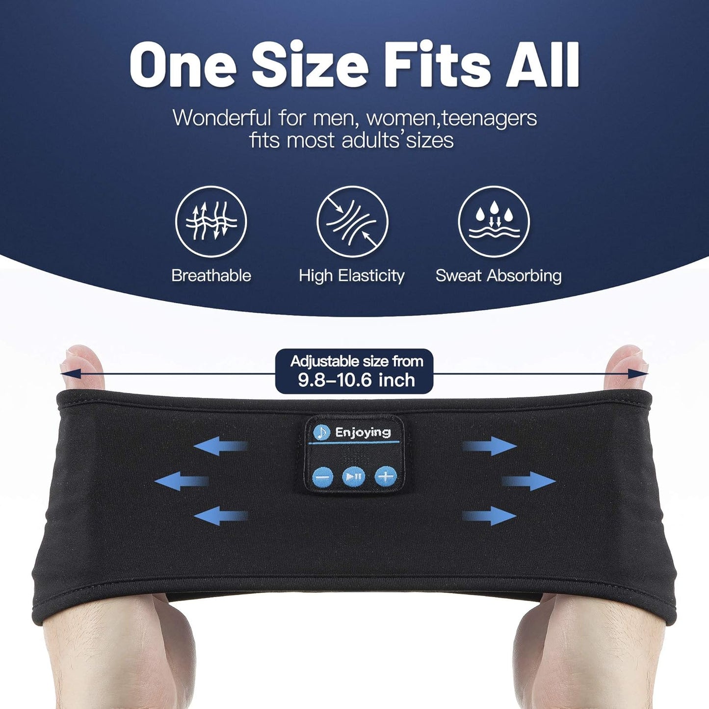 Sleep Headphones Wireless Music Headband