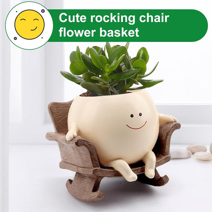 🔥49% OFF-Cute Resin Flower Head Planters