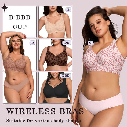 Women's wire-free full cup
