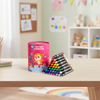 🎨🖍️ Magic Silky Washable Crayons Set™