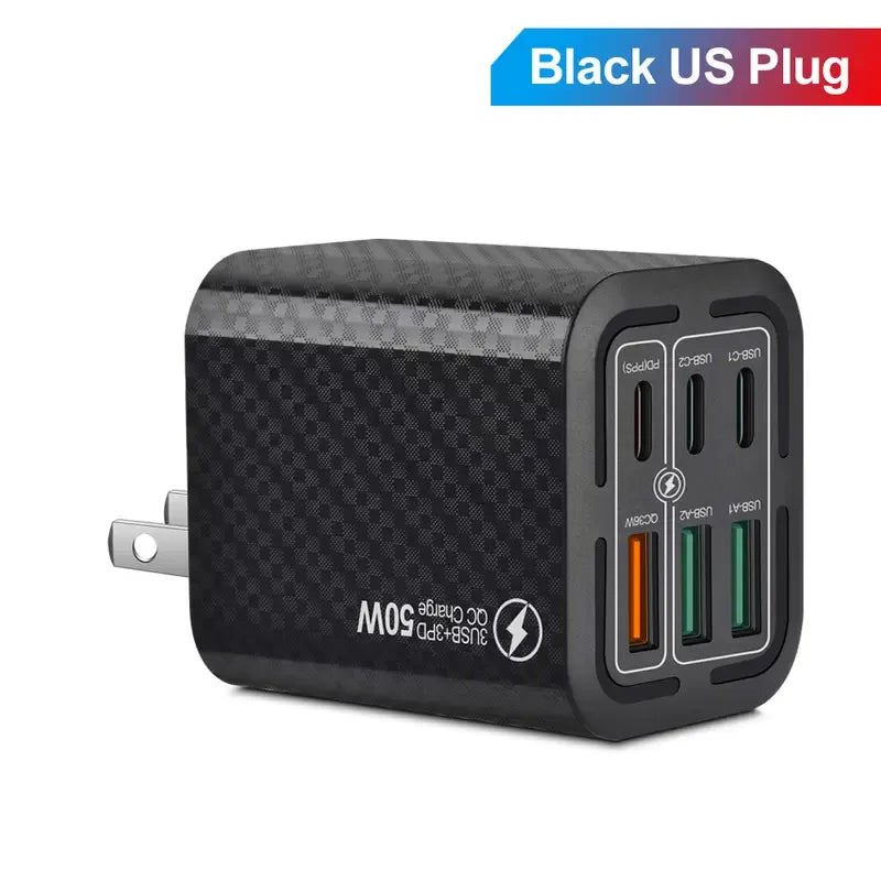 Portable Multi Port Charging Station 50W