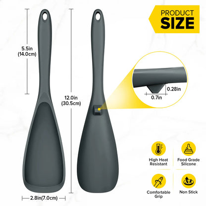 Pack of 2 Cooking Spoons for Non stick Cookware