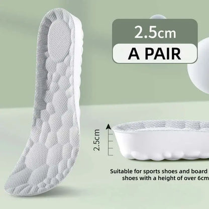Comfortable insole suitable for both men and women to relieve foot pain