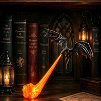 Black Dragon + Red Flame