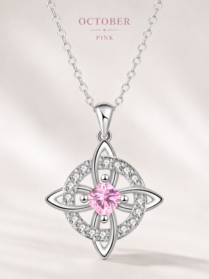 💫Birthstone Witches Knot Necklace