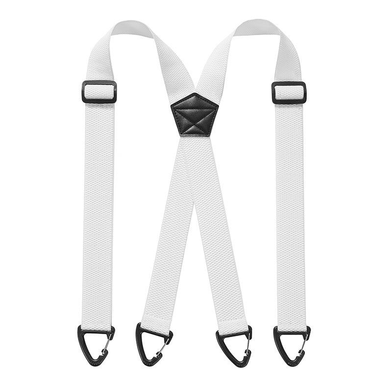 ⏰X Back Hidden Suspender 1.5 Inches Under Clothing Heavy Duty Work Suspenders for Men Women