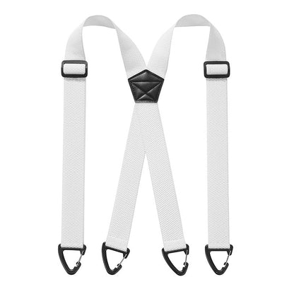 ⏰X Back Hidden Suspender 1.5 Inches Under Clothing Heavy Duty Work Suspenders for Men Women