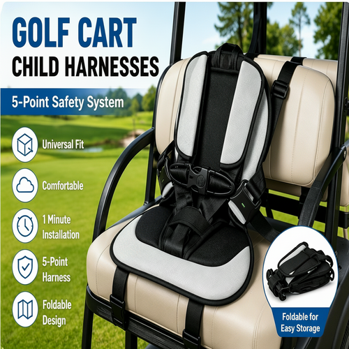 👶⛳ SafeRide™ Golf Cart Child Harness 🚗💨