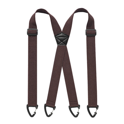 ⏰X Back Hidden Suspender 1.5 Inches Under Clothing Heavy Duty Work Suspenders for Men Women