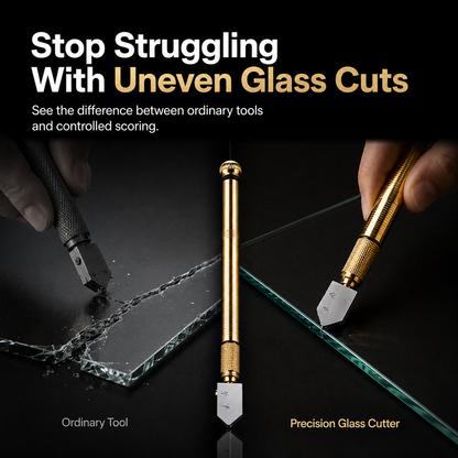 🔧 Precision Glass Cutte – Cut Glass Like a Professional