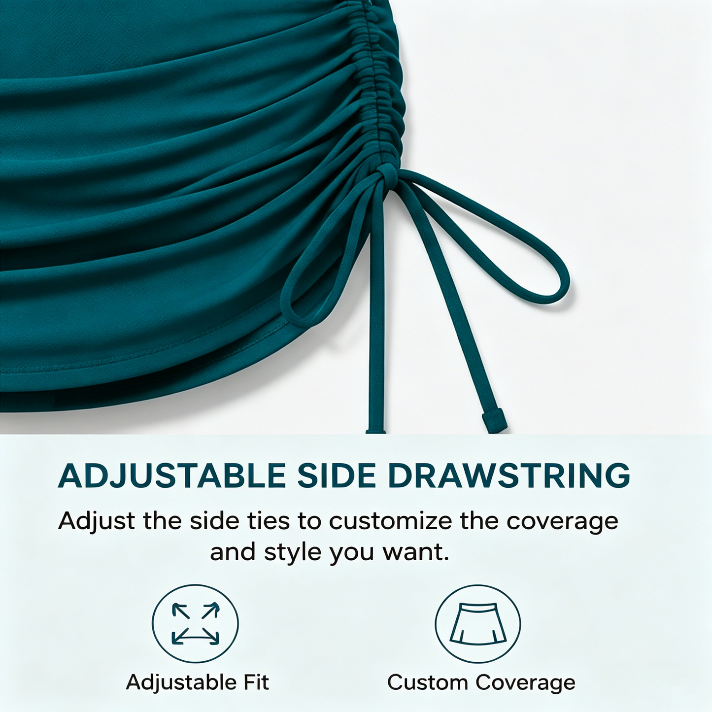 🔥New summer trend|2 Piece Swimsuit Drawstring Bathing Suits