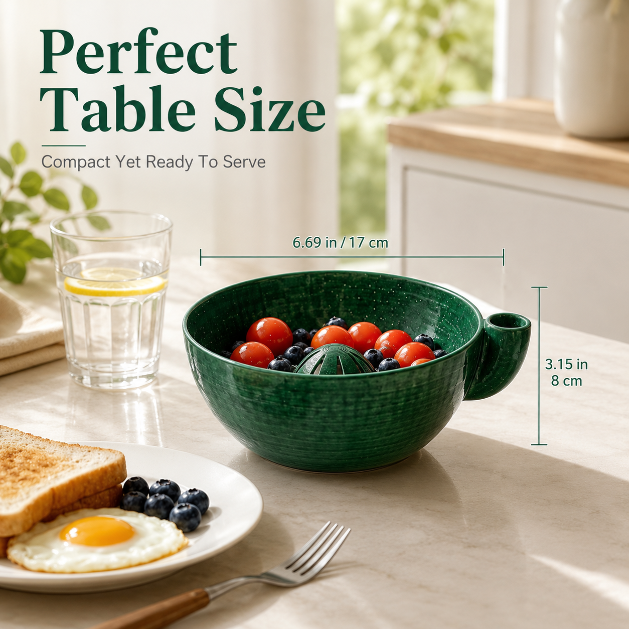 🥗 Self-Spinning Berry Washing Bowl – Effortless Fruit Cleaning & Serving Made Easy