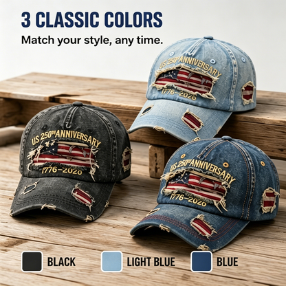 🔥Hot Seller | USA 250th Anniversary Vintage Baseball Cap