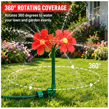 🎉 Must-Have Summer Toy | 360° Dancing Daisy Sprinkler