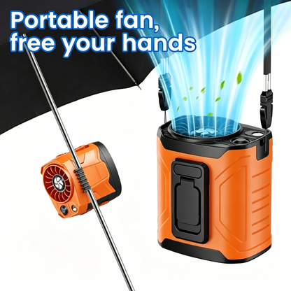 Clip Fan Rechargeable With stand