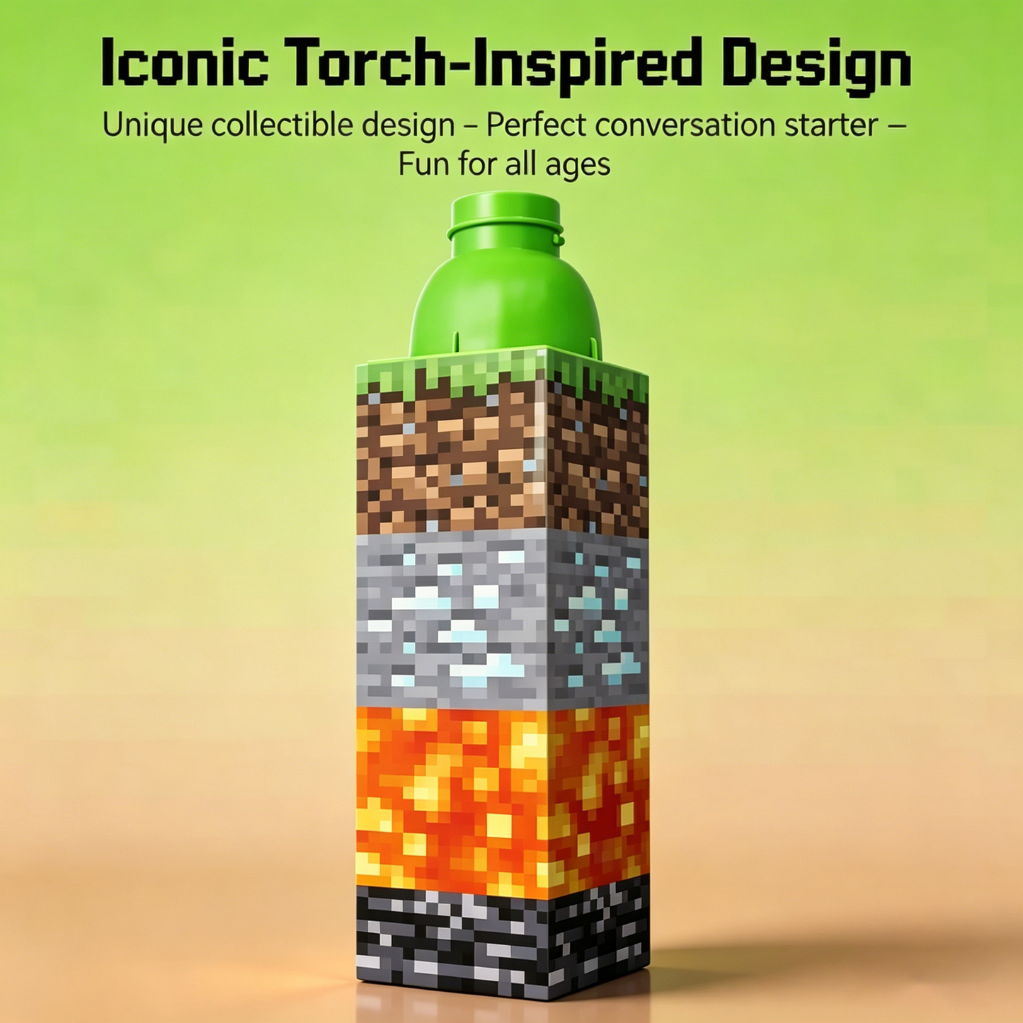 🎁Torch Shaped Water Bottle