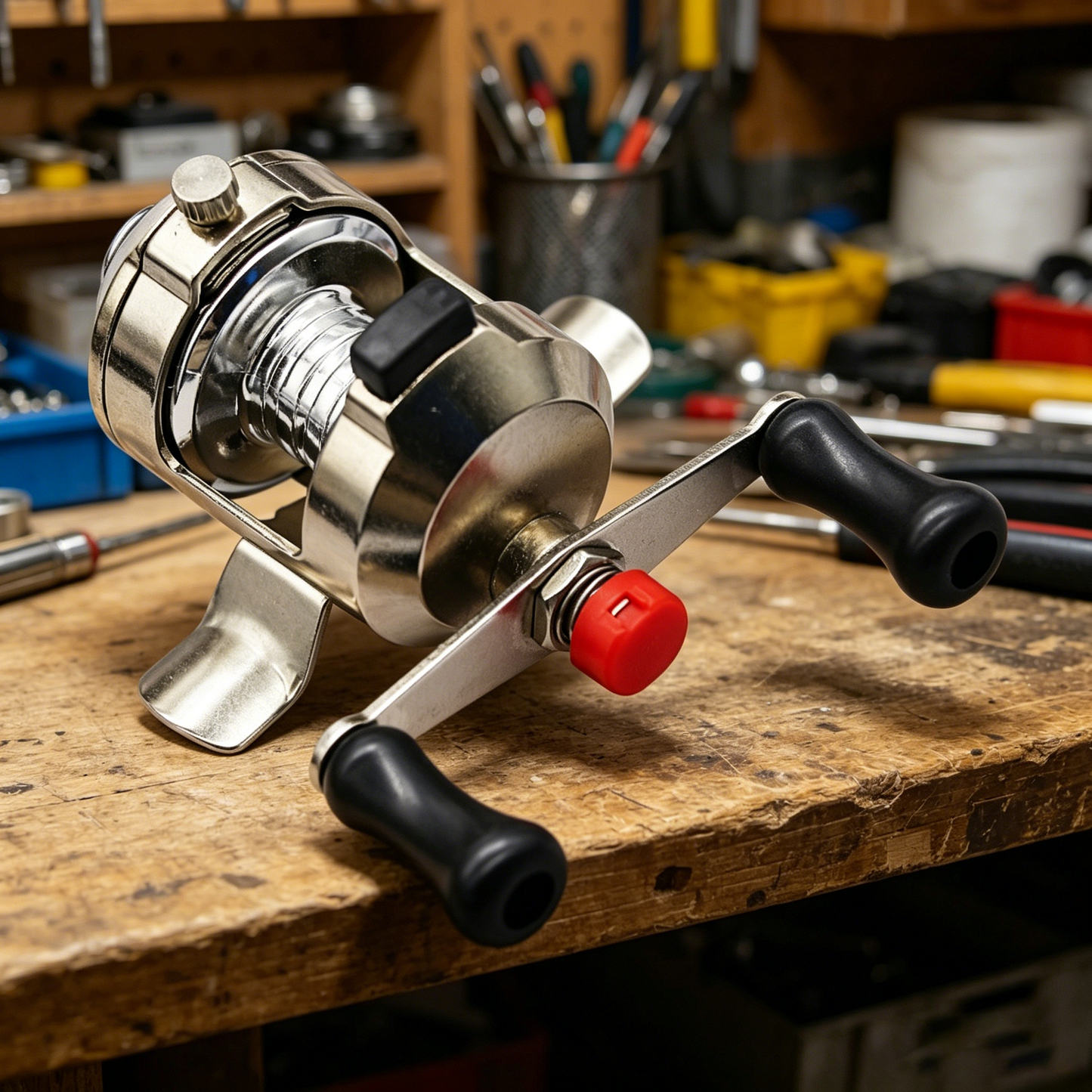 Round casting reel|all-aluminum alloy machined fishing reel