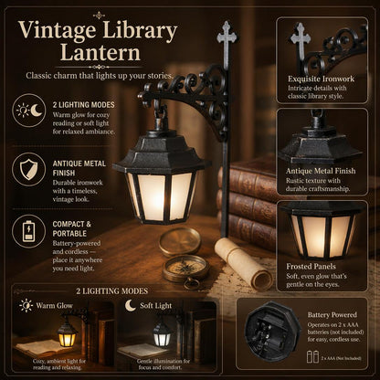 🔥Last Day 49% OFF-📚Library Lantern-Decorative Bookshelf Lighting