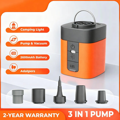 Portable Mini Air Pump for Air Mattress & Pool Floats