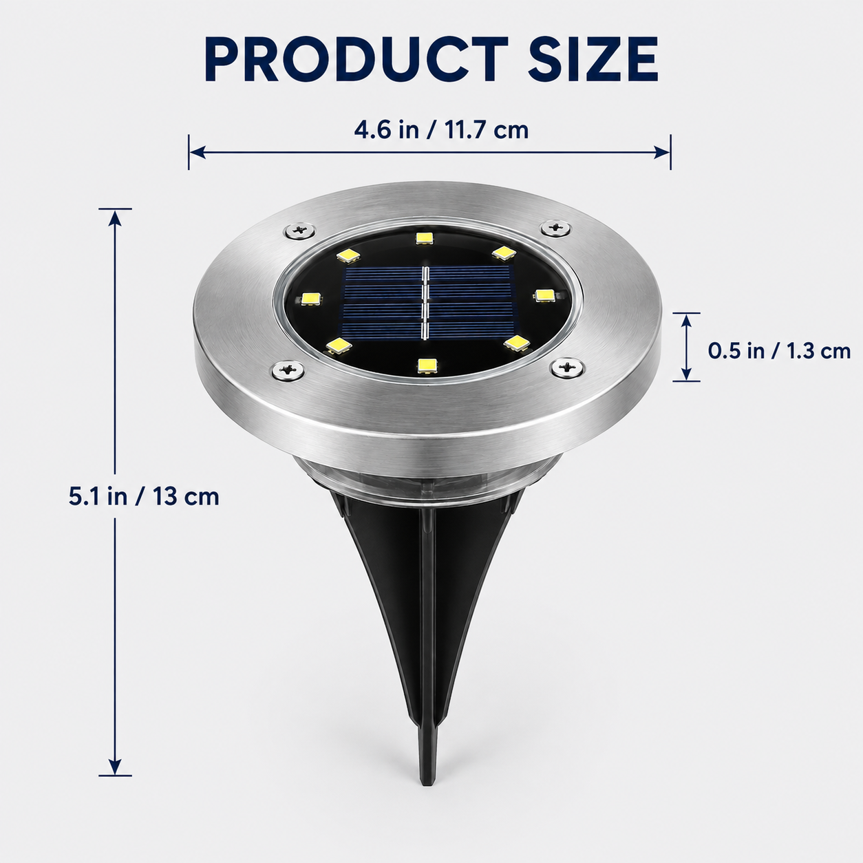 ☀️Solar Garden Lights – Waterproof Outdoor Landscape Lighting for Pathway, Patio & Yard
