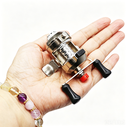 Round casting reel|all-aluminum alloy machined fishing reel
