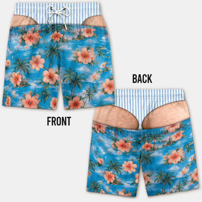 😂Funny Patriotic Men’s Swim Trunks