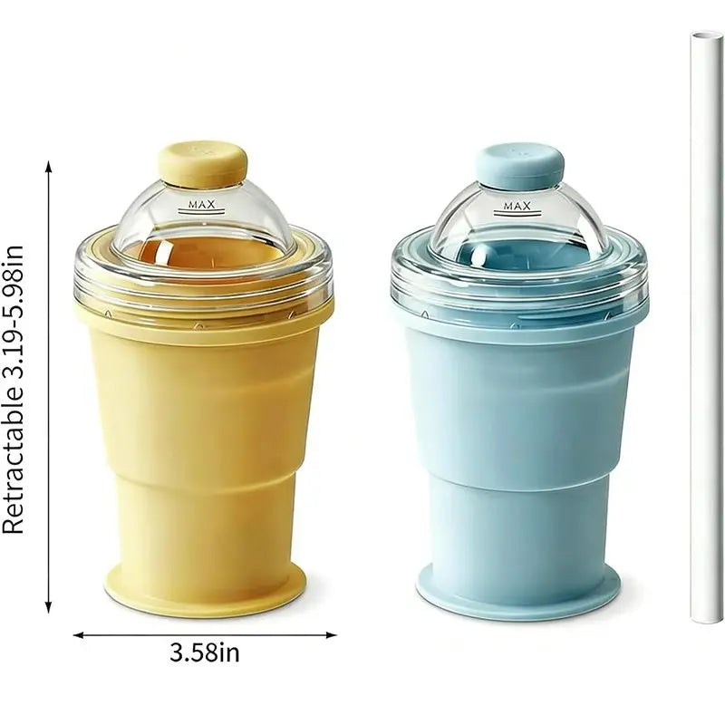 🧊 3-in-1 Foldable Ice Ball Maker & Travel Cup