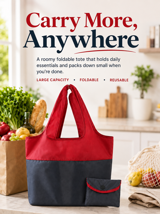 Eco-Friendly Foldable Large Capacity Shopping Bag