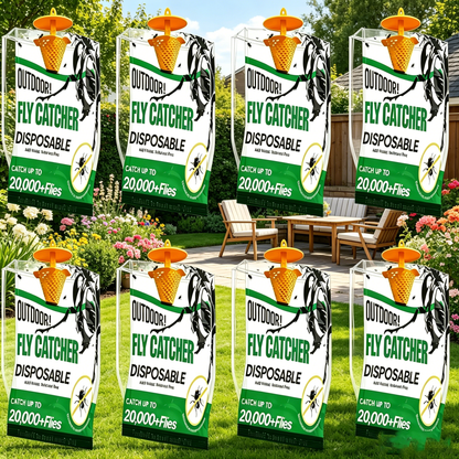 ⚡️Flash Sale｜Outdoor Disposable Hanging Fly Traps (8-Pack)
