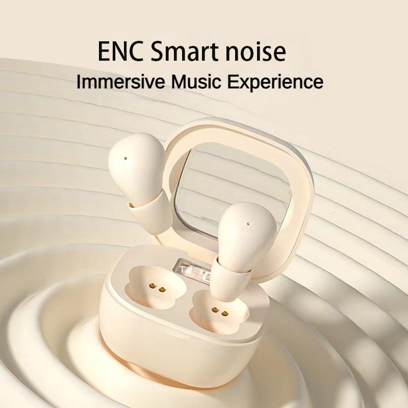 Mini Invisible Headphones Bluetooth 5.4 True Wireless In-Ear Earphones