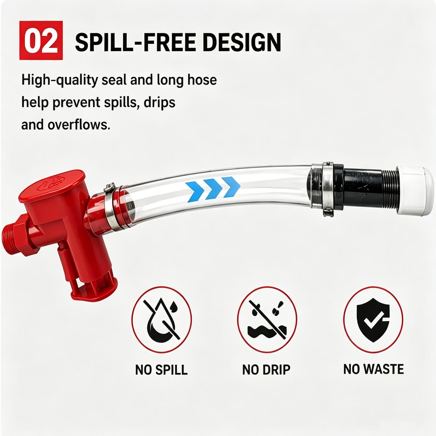 ⛽🔥 FlowControl Trigger Hose™ | Precision Fuel Transfer • Spill-Free Refueling • 2-Pack Value Set