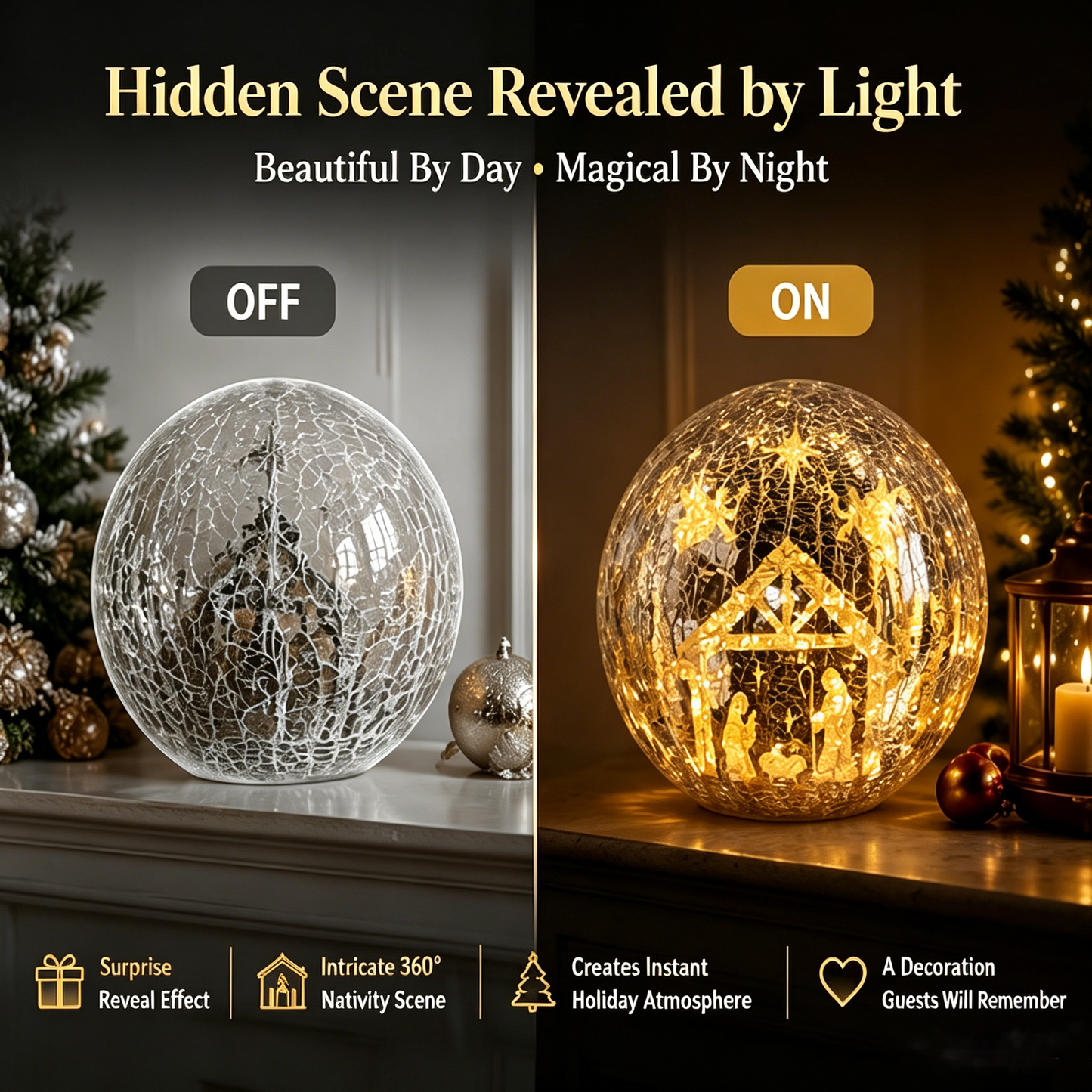 ✨🌙Flash Sale｜ Mystery Glow Crystal Spher ✨🎁