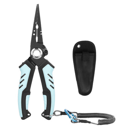 🔥Hot Sale 49% OFF | 7.5 Inch Rust Saltwater Fishing Pliers with Split Ring