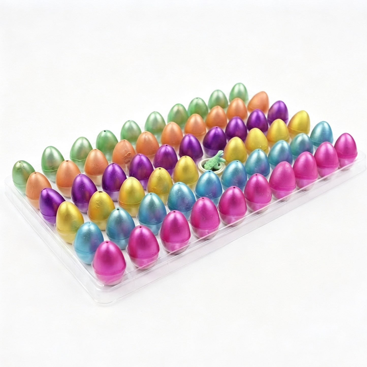 🥚 60PCS Hatching Dino Eggs – Grow-in-Water Surprise Toys for Kids' Party Favors