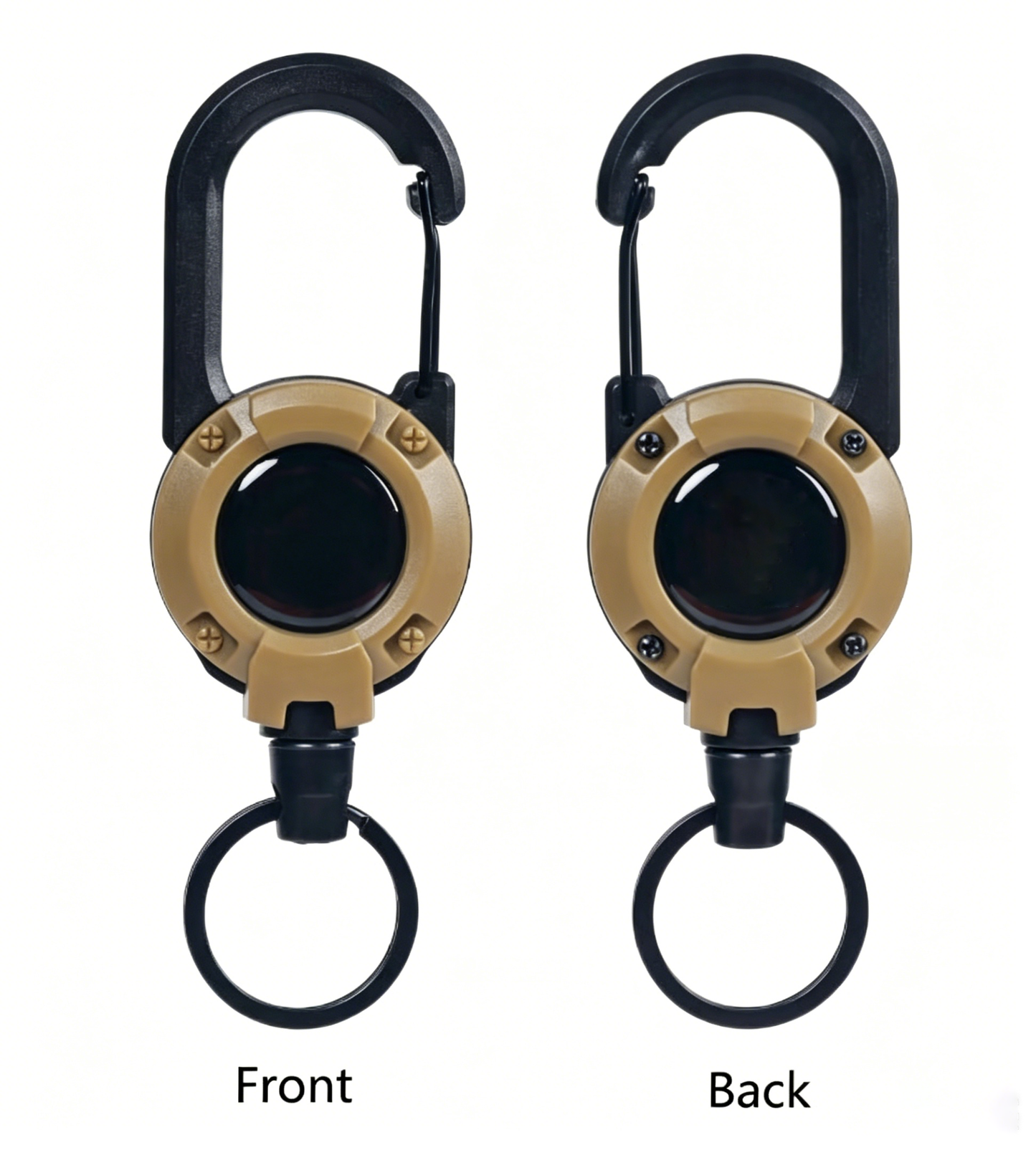 🔥[Buy 1 Get 1 Free]3 In 1 new multifunctional Retractable Pull Reel Carabiner Keychain
