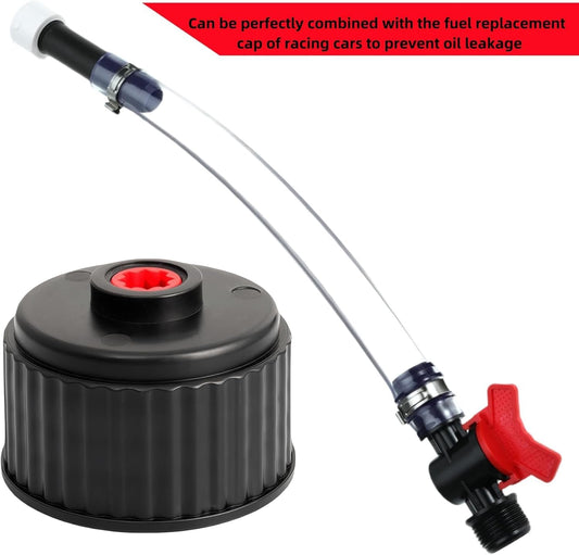 Deluxe Racing Fuel Hose with Ball Valve Shut Off,Racing Fuel Jug Hose For Racing Fuel