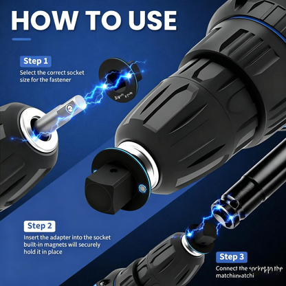 2026 Upgraded Low Profile Impact Socket Adapter Set
